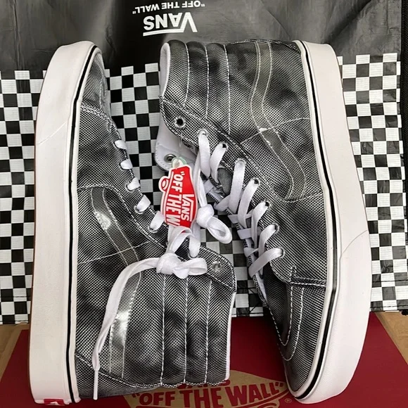 Vans Comfycush Sk8-Hi In Bloom Multi/True White Men’s sneakers - Picture 12 of 16